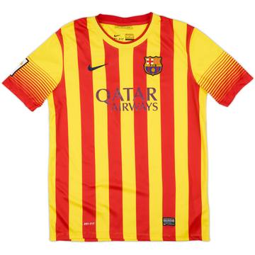 2013-15 Barcelona Away Shirt - 6/10 - (XL.Boys)