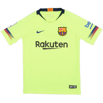 2018-19 Barcelona Away Shirt - 10/10 - (S.Boys)