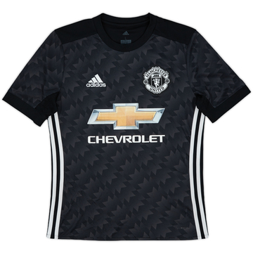 2017-18 Manchester United Away Shirt - 7/10 - (L.Boys)