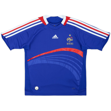 2007-08 France Home Shirt - 8/10 - (S.Boys)
