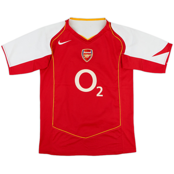 2004-05 Arsenal Home Shirt - 8/10 - (L.Boys)