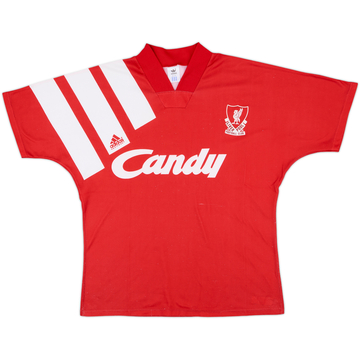1991-92 Liverpool Home Shirt - 6/10 - (M)