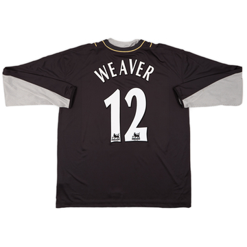 2006-07 Manchester City GK Shirt Weaver #12 (L)