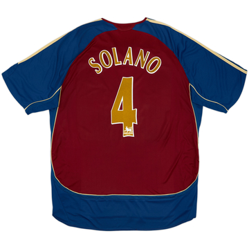 2006-07 Newcastle Away Shirt Solano #4 - 8/10 - (XXL)