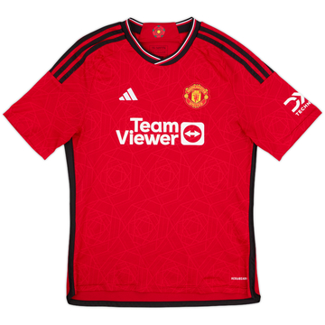 2023-24 Manchester United Home Shirt - 7/10 - (XL.Boys)