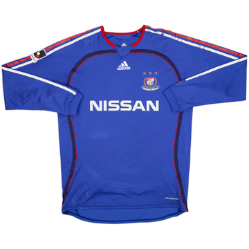 2006 Yokohama F Marinos Authuentic Home L/S Shirt - 5/10 - (XL)