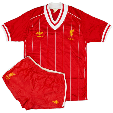 1982-85 Liverpool Home Full Kit - 5/10 - (S)