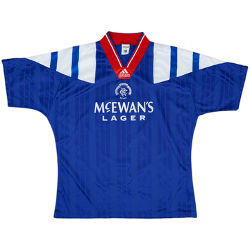 1992-94 Rangers Home Shirt - 9/10 - (L/XL)