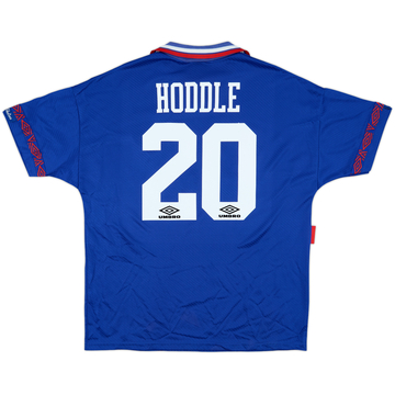 1994-95 Chelsea Home Shirt Hoddle #20 - 8/10 - (L)