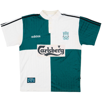 1995-96 Liverpool Away Shirt - 7/10 - (XL)