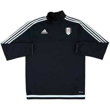 2014-15 Fulham adidas 1/4 Zip Drill Top - 9/10 - (L)