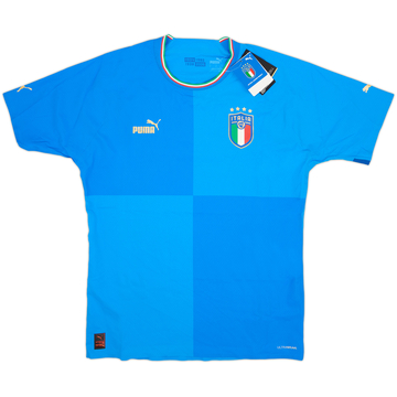 2022-23 Italy Authentic Home Shirt (L)