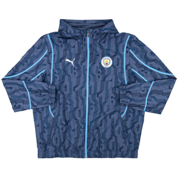 2024-25 Manchester City Puma Hooded Track Jacket - 10/10 - (XXL)