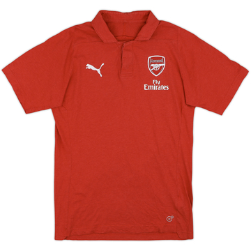 2017-18 Arsenal Puma Polo Shirt - 8/10 - (M)