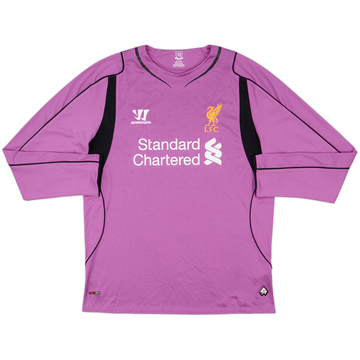 2014-15 Liverpool GK Shirt - 8/10 - (L)