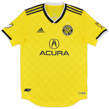 2019 Columbus Crew Authentic Home Shirt - 8/10 - (S)