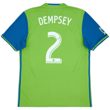 2016-17 Seattle Sounders Home Shirt Dempsey #2 - 7/10 - (L)