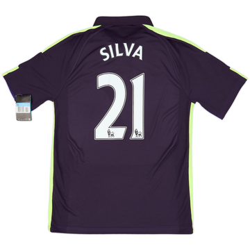 2014-15 Manchester City Third Shirt Silva #21 (M)