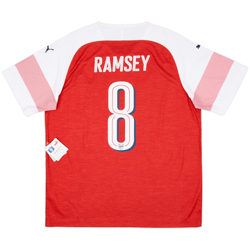 2018-19 Arsenal Home Shirt Ramsey #8 (XL)