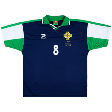 2000 Northern Ireland Match Issue Away Shirt #8 (Lennon)