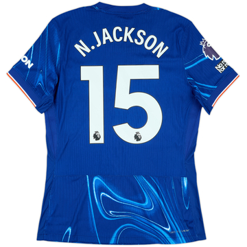 2024-25 Chelsea Match Issue Home Shirt N.Jackson #15