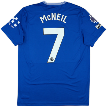 2024-25 Everton Match Issue Home Shirt McNeil #7