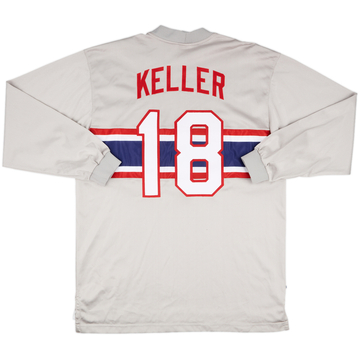 1995-97 USA Match Issue Signed GK Shirt Keller #18