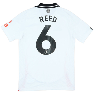 2024-25 Fulham Match Issue Home Shirt Reed #6