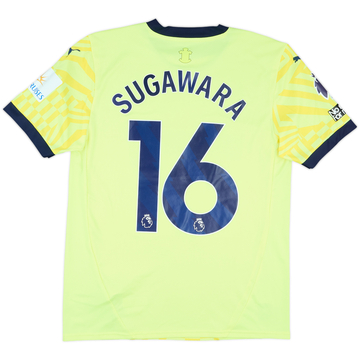 2024-25 Southampton Match Issue Away Shirt Sugawara #16