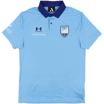 2022-23 Sydney FC Under Armour Polo Shirt - 8/10 - (L)