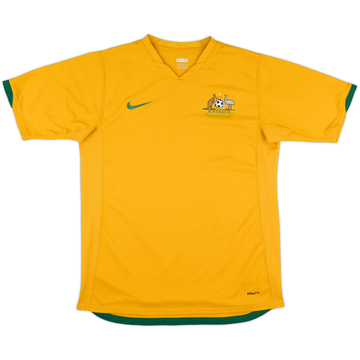 2006-08 Australia Home Shirt - 8/10 - (XL.Boys)