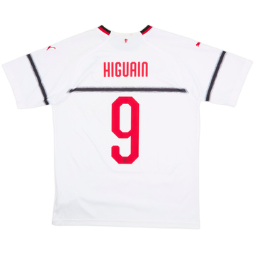 2018-19 AC Milan Away Shirt Higuain #9 - 6/10 - (L)