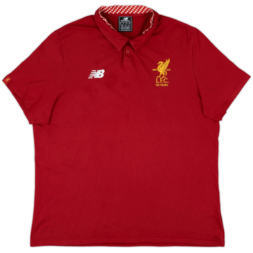 2017-18 Liverpool New Balance Polo Shirt - 8/10 - (XXL)