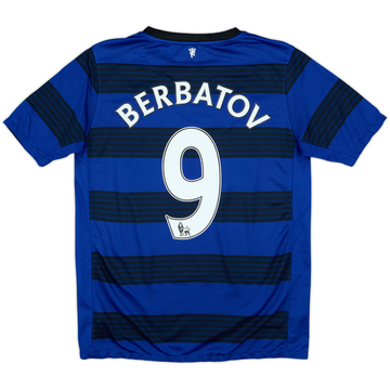 2011-13 Manchester United Away Shirt Berbatov #9 - 6/10 - (XL.Boys)