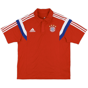 2014-15 Bayern Munich adidas Polo Shirt - 9/10 - (L)