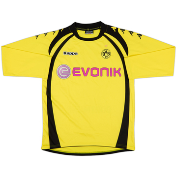 2009-10 Borussia Dortmund Home L/S Shirt - 8/10 - (XL.Boys)