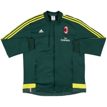 2015-16 AC Milan adidas Track Jacket - 8/10 - (XL)