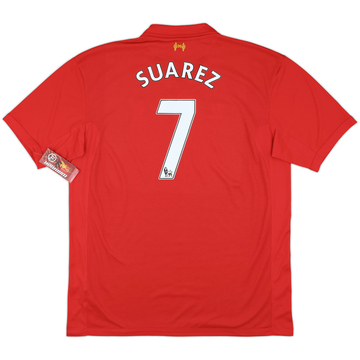 2012-13 Liverpool Home Shirt Suarez #7 (3XL)