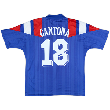 1992-94 France Home Shirt Cantona #18 - 10/10 - (L)