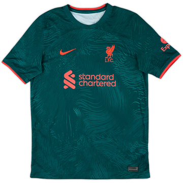 2022-23 Liverpool Third Shirt - 9/10 - (XL.Boys)