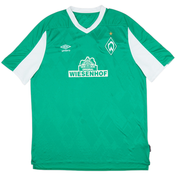 2020-21 Werder Bremen Home Shirt - 8/10 - (XXL)