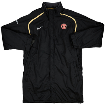 2006-07 Manchester United Nike Padded Bench Coat - 7/10 - (L)