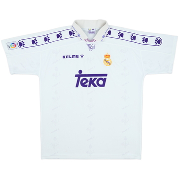 1994-96 Real Madrid Home Shirt - 7/10 - (XL)