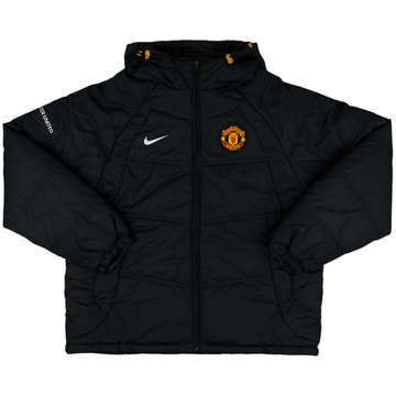 2008-09 Manchester United Nike Padded Bench Coat - 8/10 - (XL)