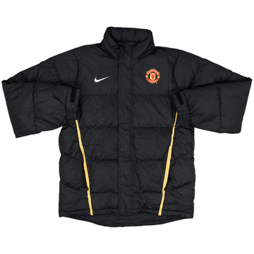 2008-09 Manchester United Nike Padded Bench Coat - 8/10 - (S)