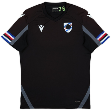 2021-22 Sampdoria Macron Player Issue Training Shirt #26 - 9/10 - (S)
