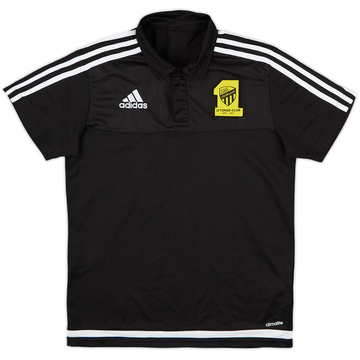 2015-16 Al-Ittihad adidas Polo Shirt - 9/10 - (S)