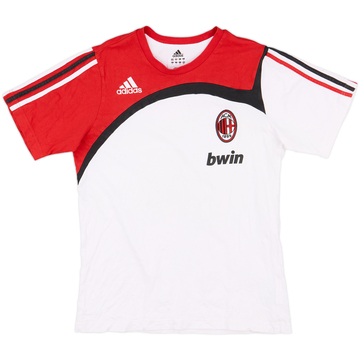 2007-08 AC Milan adidas Cotton Tee - 6/10 - (S)
