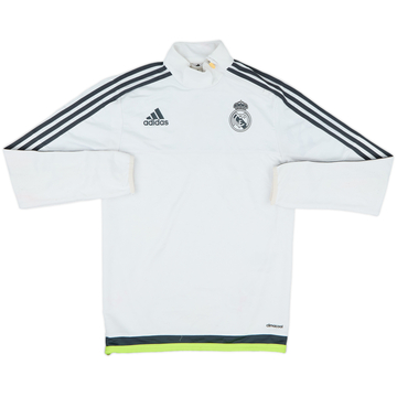 2015-16 Real Madrid adidas 1/4 Zip Drill Top - 6/10 - (XS)