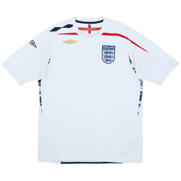 2007-09 England Home Shirt - 5/10 - (L)